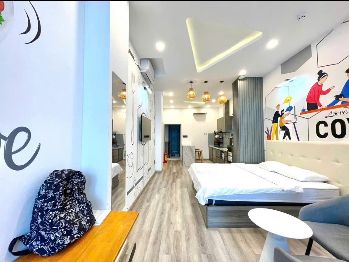 Tòa căn hộ 6,5 tầng 88,2m2 hẻm Nguyễn Thiện Thuật, trung tâm phố tây Nha Trang. Sau chung cư, cách biển 500m